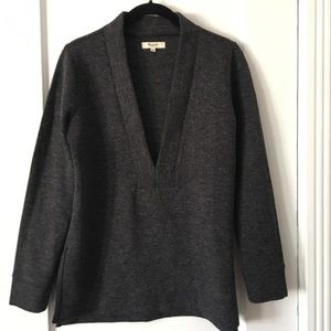 Charcoal Madewell sweater size S, NWOT